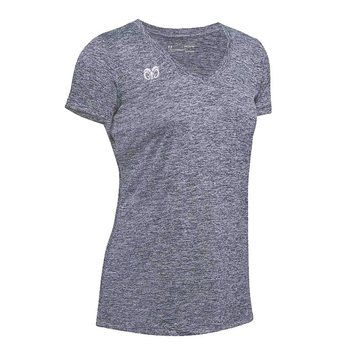 Playera Deportiva Borregos Under Armour VNECK - Gris, Mujer