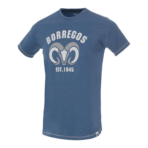 Playera Deportiva Borregos EST 1945 Azul Marino, Hombre