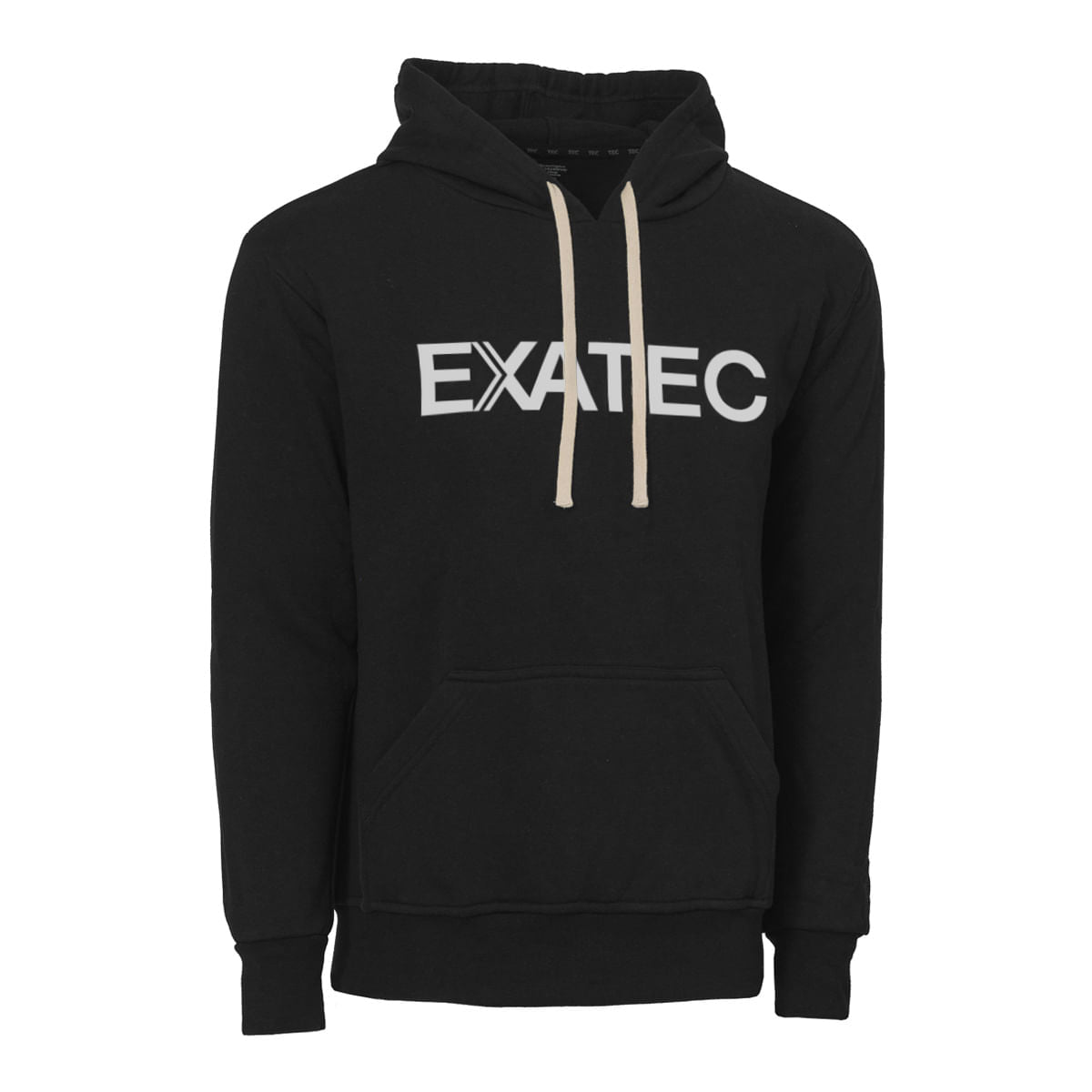 Sudadera Essential EXATEC negro, unisex