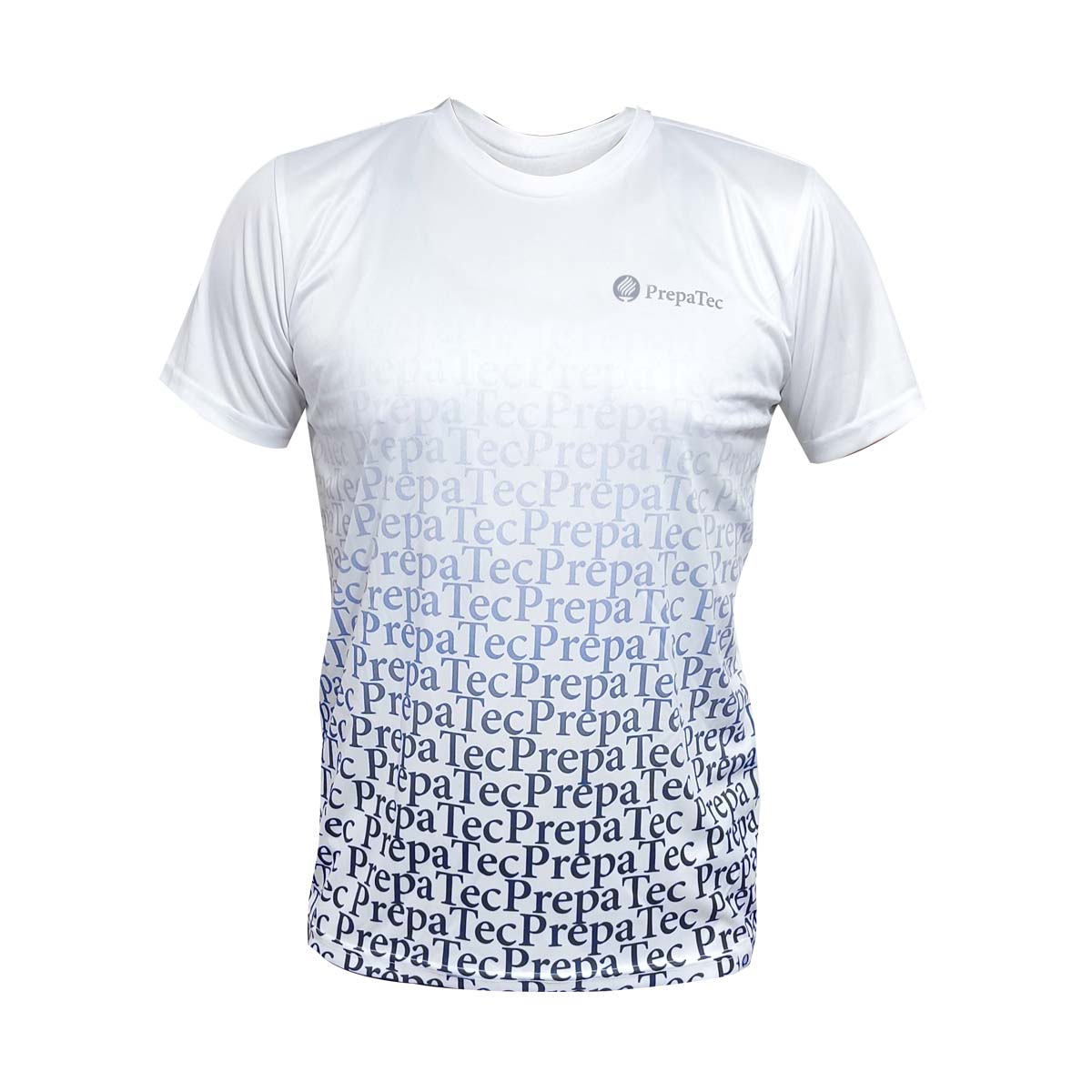 Playera Deportiva PrepaTec Sublimada - Blanco, Hombre