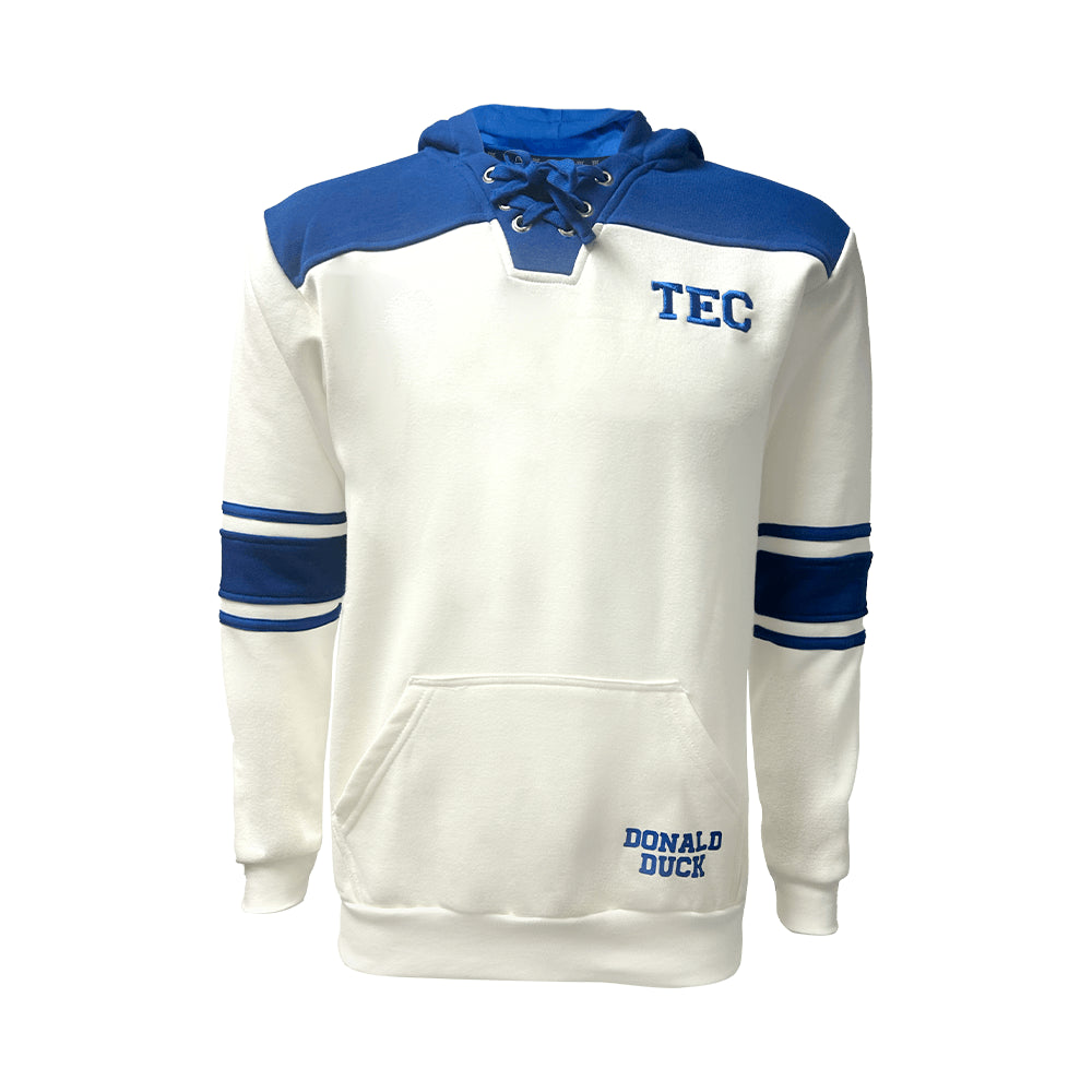 Sudadera Vintage Disney Donald TEC Hueso/Azul Rey