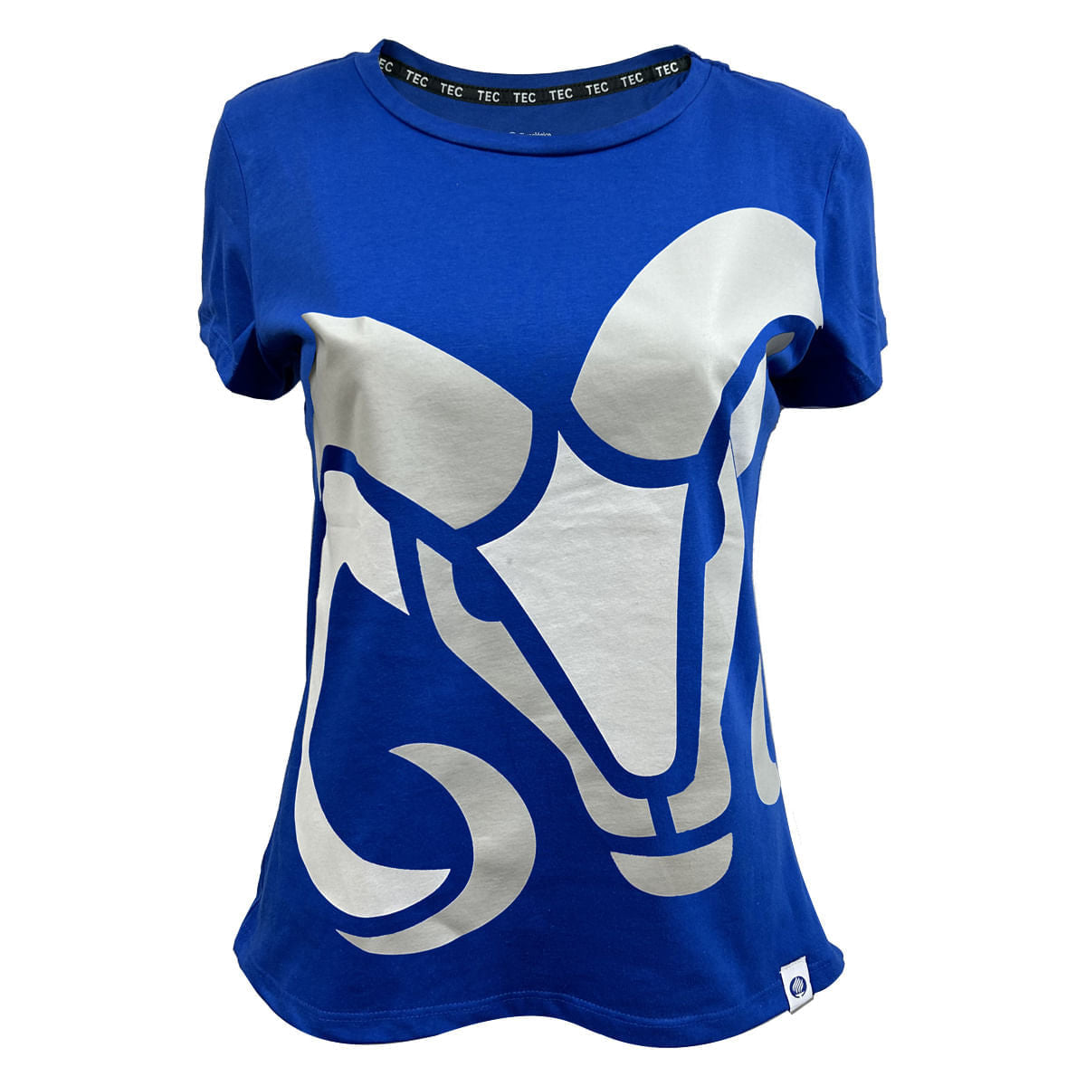 Playera casual BORREGOS azul Para Dama