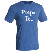 Playera Deportiva PrepaTec - Azul Rey Jaspe, Hombre