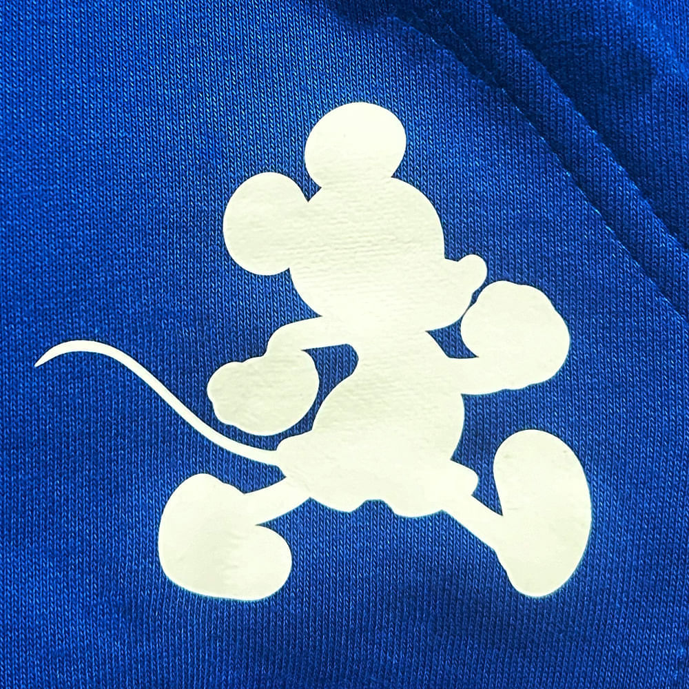 Sudadera Algodón Disney Mickey Back TEC Azul