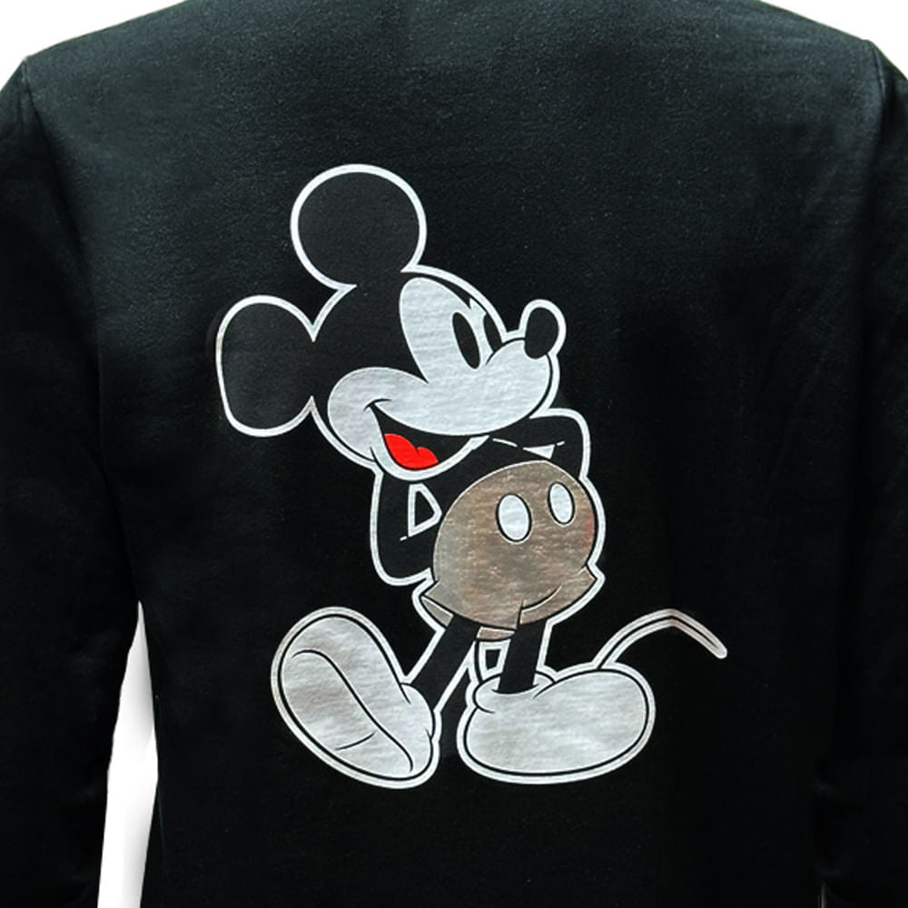 Sudadera PO Moda Disney Mickey TEC Negro
