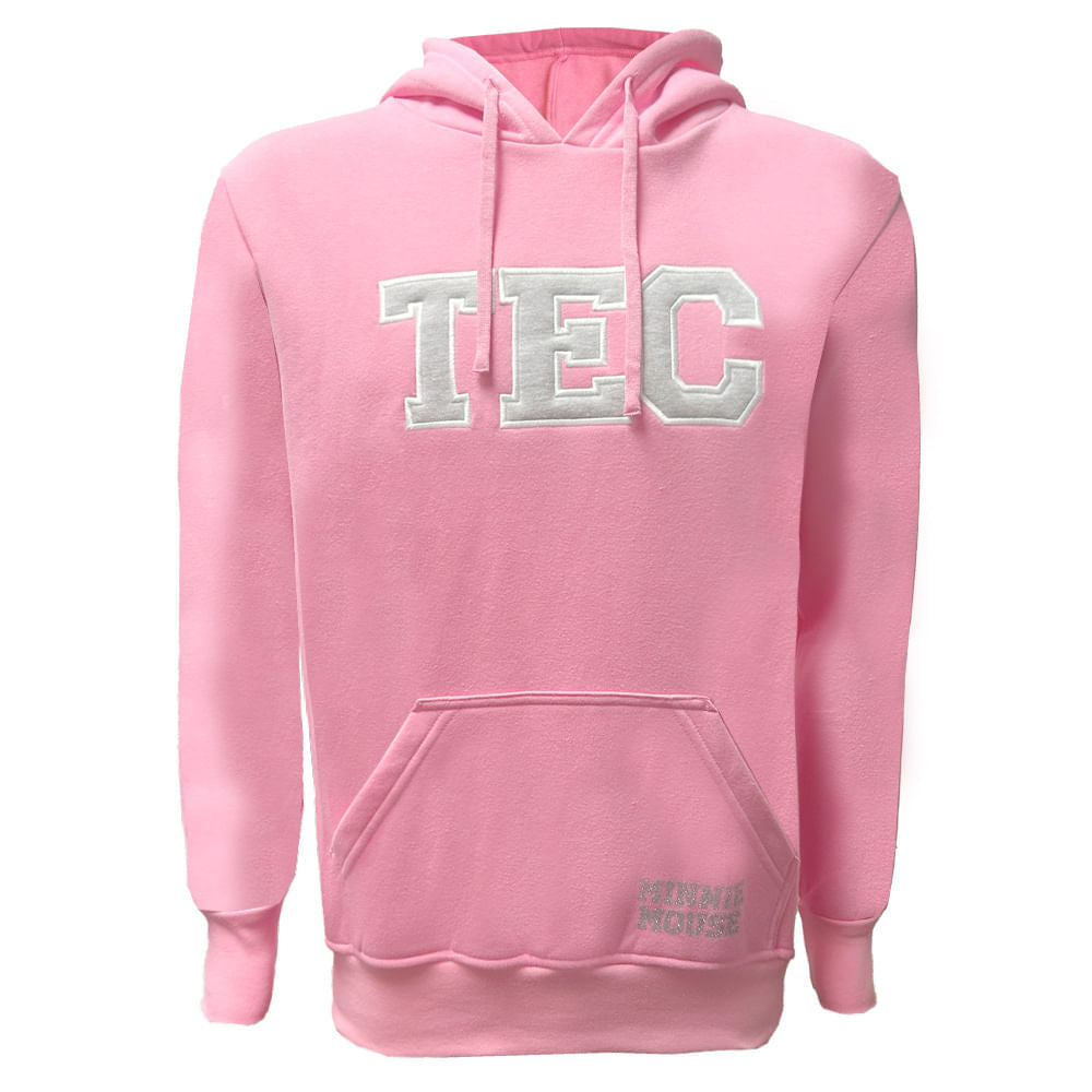 Sudadera Algodón Disney Minnie TEC Rosa