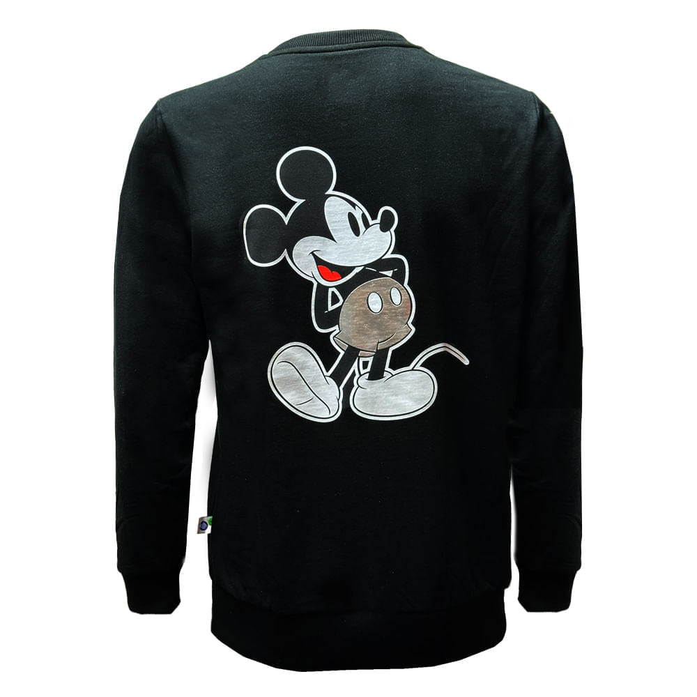 Sudadera PO Moda Disney Mickey TEC Negro