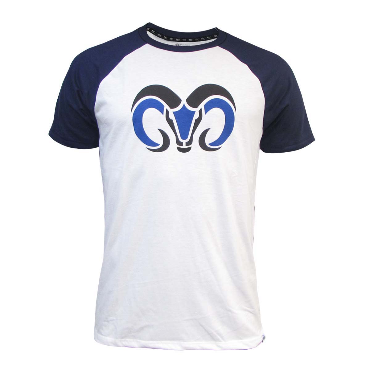 Playera Casual Borregos Manga Raglan - Marino, Hombre