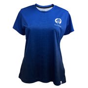 Playera deportiva Tec Salud Mujer azul