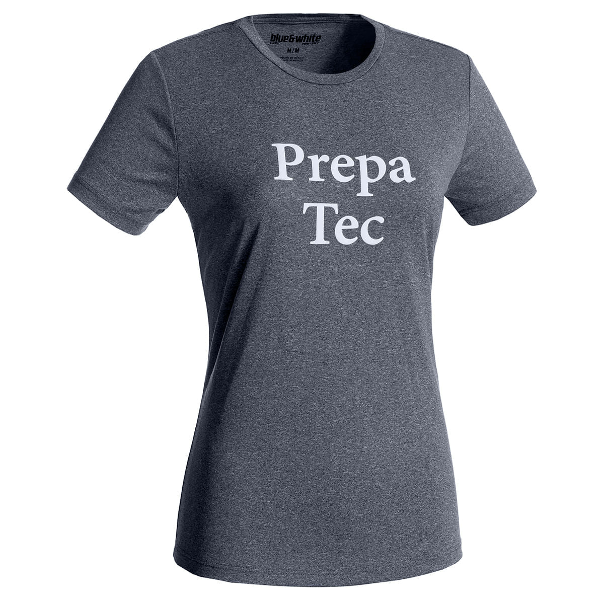 Playera Deportiva PrepaTec - Gris, Mujer