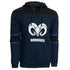 Sudadera Vintage BORREGOS Azul/Negro, Unisex