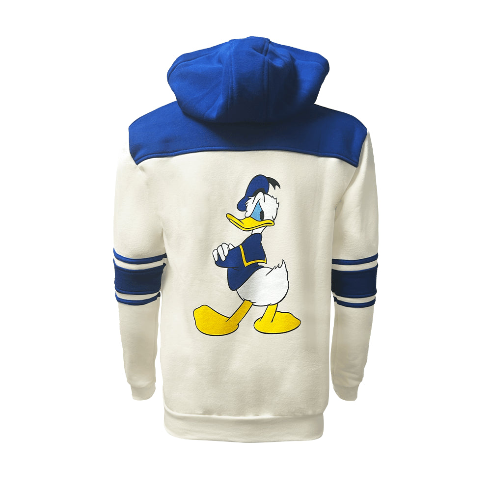Sudadera Vintage Disney Donald TEC Hueso/Azul Rey