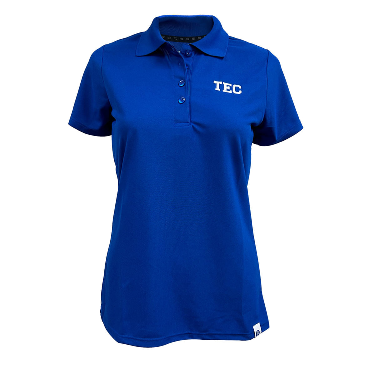 Playera Polo TEC Azul Rey, Mujer