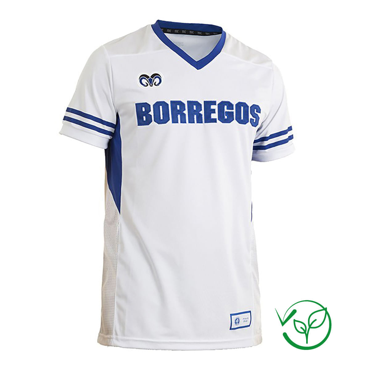 Jersey Oficial Sustentable Visitante Sin Número para Caballero Blanco
