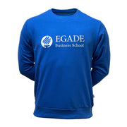Sudadera Crewneck azul rey EGADE